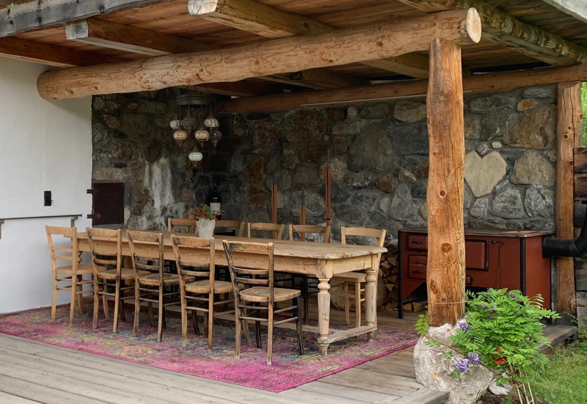Ferienhaus Krieben Tresdorf エクステリア 写真